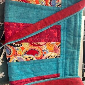 Handcrafted Quilted Tote Bag